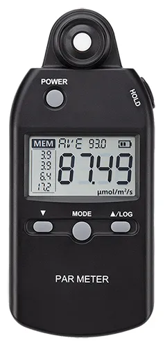 Medidor PAR para invernadero, medidor de luz para plantas agrícolas al aire libre, Sensor cuántico hidropónico